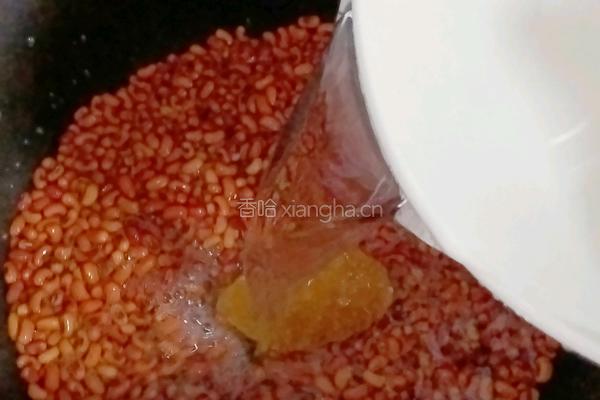 红豆丸子糖水的做法图解4