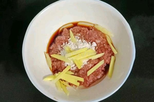 双米南瓜瘦肉粥的做法图解7