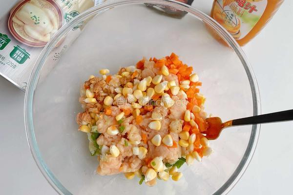 鸡胸肉饺子的做法图解3