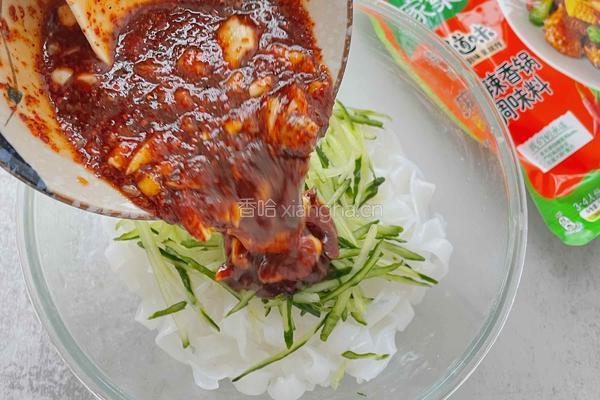 麻辣凉皮的做法图解4