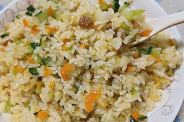 黄金炒饭的做法图解12