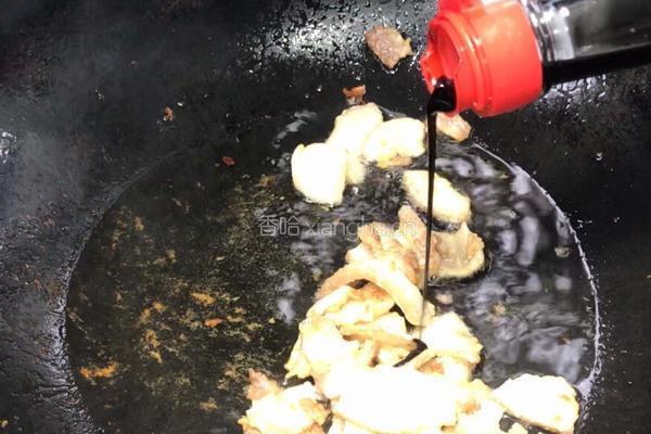 肥肉炒马齿苋的做法图解5