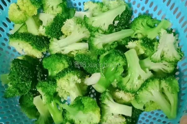猪舌炒西兰花的做法图解9