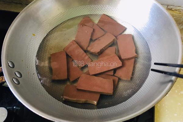 鸭血蒸粉丝的做法图解4