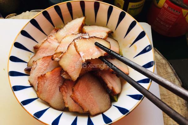 萝卜干蒸腊肉的做法图解5