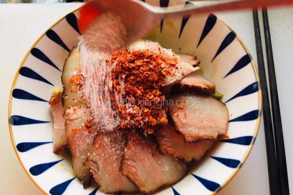 萝卜干蒸腊肉的做法图解7