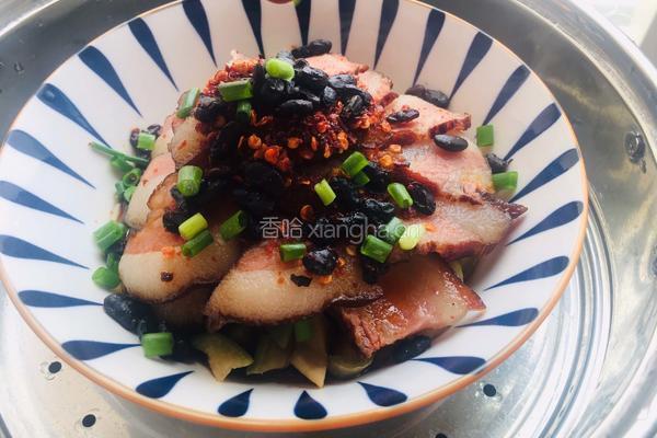 萝卜干蒸腊肉的做法图解10