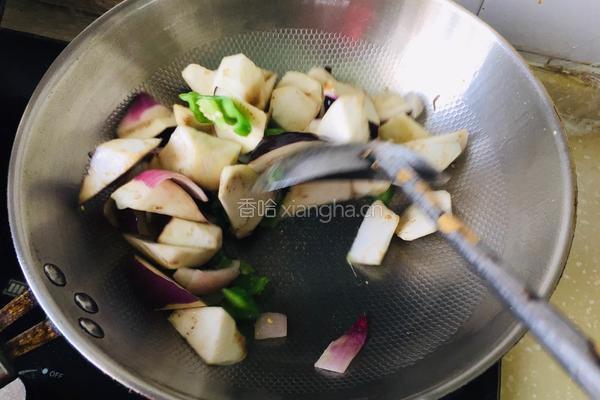 家常炒茄子的做法图解5