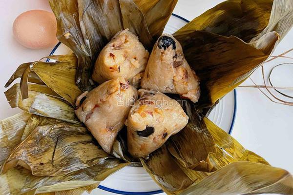 粽子蒸蛋的做法图解3
