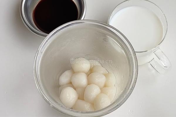 白玉丸子奶咖的做法图解6