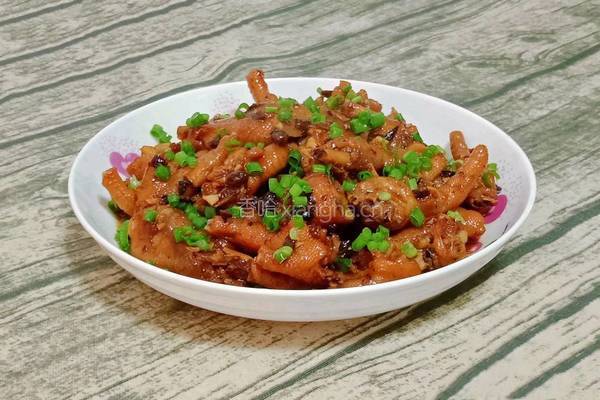 豆豉蒸鸡爪