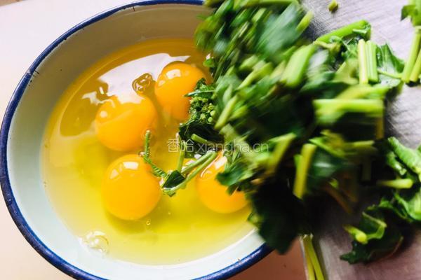 香椿炒鸡蛋的做法图解4