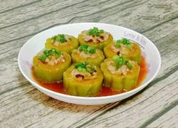 猪肉香菇酿苦瓜