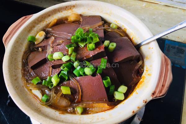 鸭血粉丝煲的做法图解12
