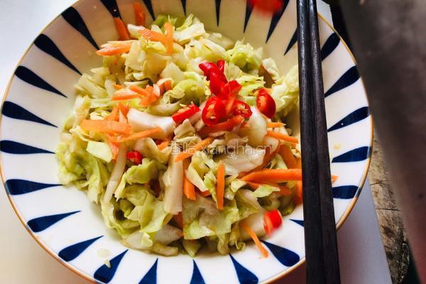 生腌莲花白的做法图解7