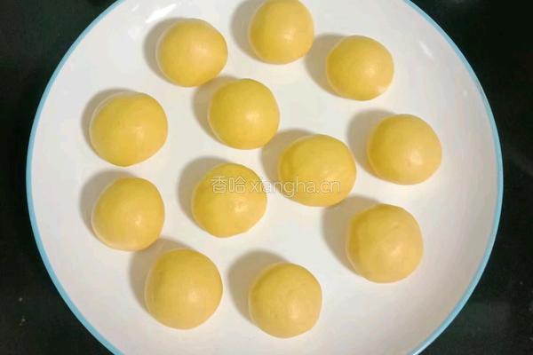 椰蓉南瓜饼的做法图解7