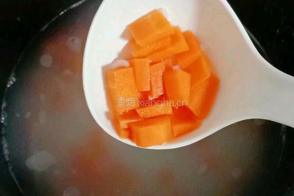 香菇时蔬鸡肉粥的做法图解5