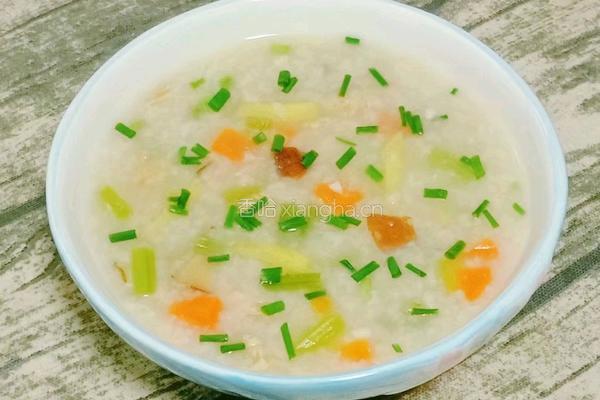 香菇时蔬鸡肉粥的做法图解20