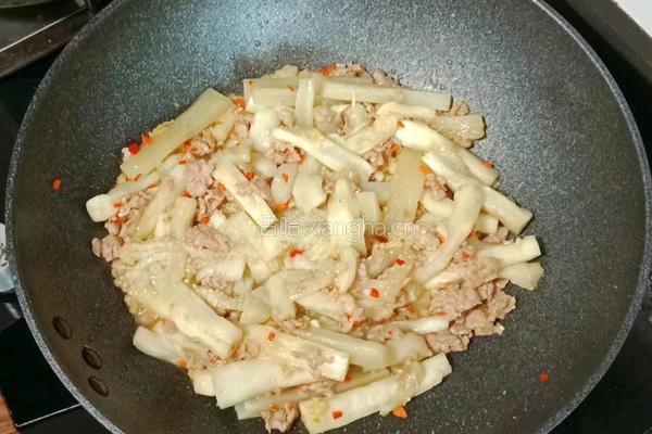 肉末茄子的做法图解12
