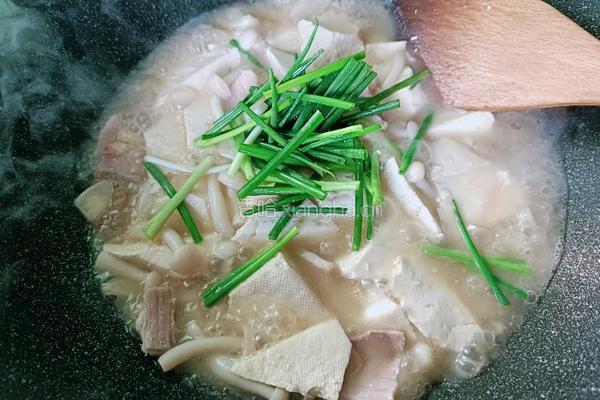 开洋咸肉煮卤水老豆腐的做法图解10