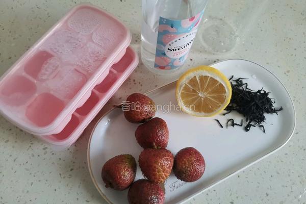 荔枝柠檬冰红茶的做法图解1