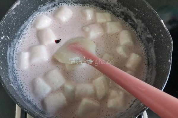 草莓小布丁雪糕的做法图解5
