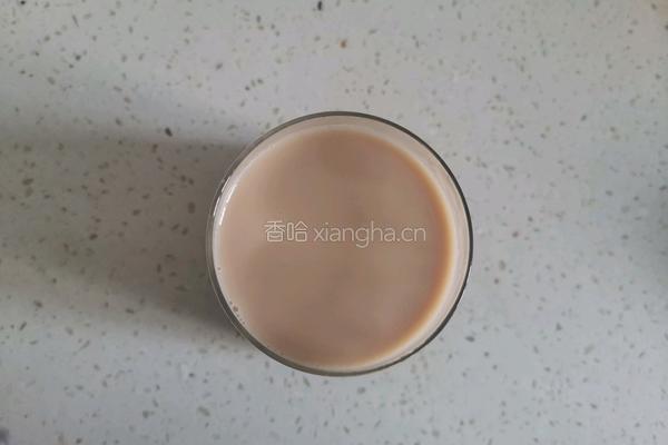 红豆奶茶的做法图解11