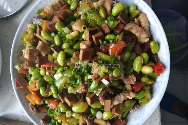 清口毛豆杂酱的做法图解6