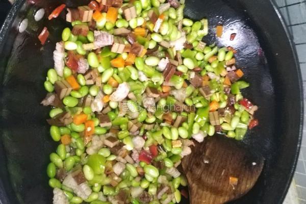 清口毛豆杂酱的做法图解5