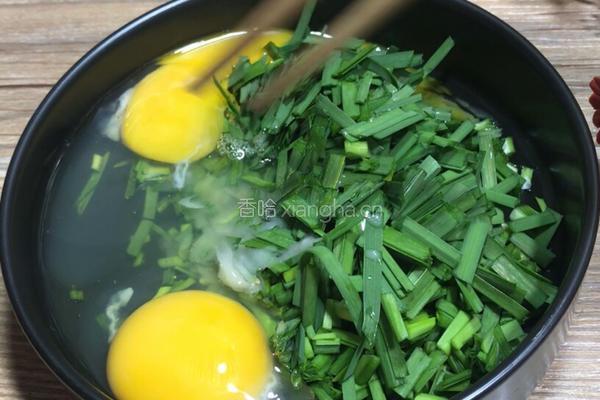 韭菜蒸鸡蛋的做法图解3