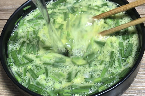 韭菜蒸鸡蛋的做法图解4