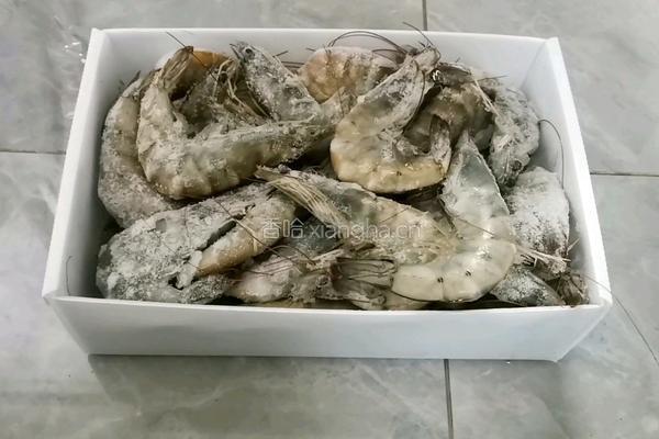 快手菜 白灼大虾董老师的业绩有我一份贡献的做法图解1