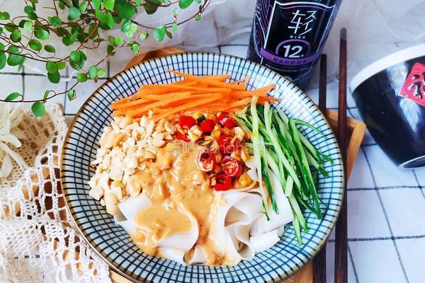花生酱拌面的做法图解11