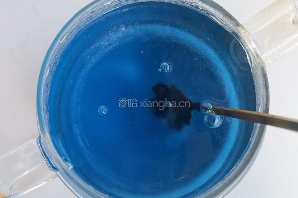 蝶豆花冻撞豆乳的做法图解5