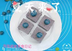 蓝莓酸奶慕斯蛋糕