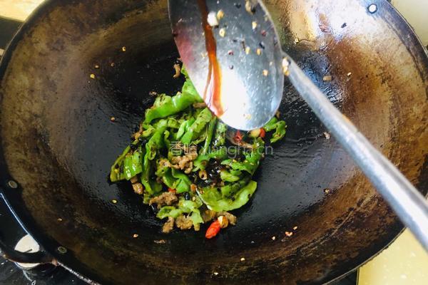 青椒豆豉炒牛肉的做法图解10