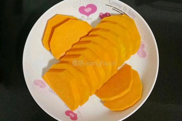 蒜末蒸南瓜的做法图解3