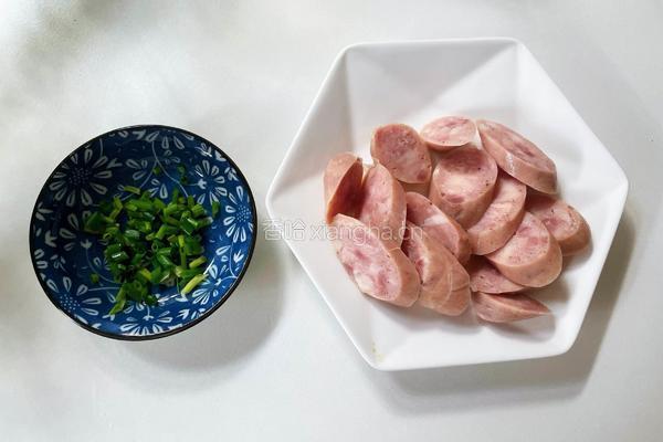 鸡蛋蒸香肠的做法图解8