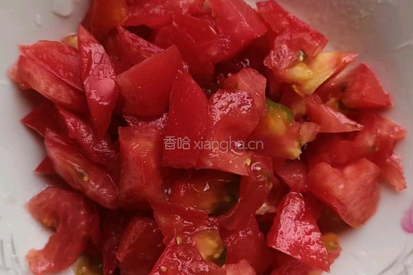 西红柿鸡蛋疙瘩汤的做法图解1