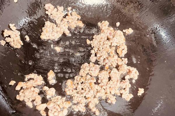 肉沫茄子的做法图解2