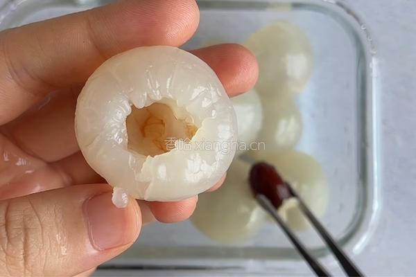 荔枝酸奶冰的做法图解4