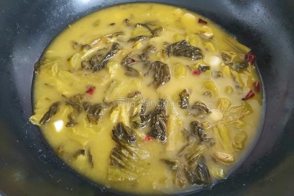 金汤酸菜鱼的做法图解8
