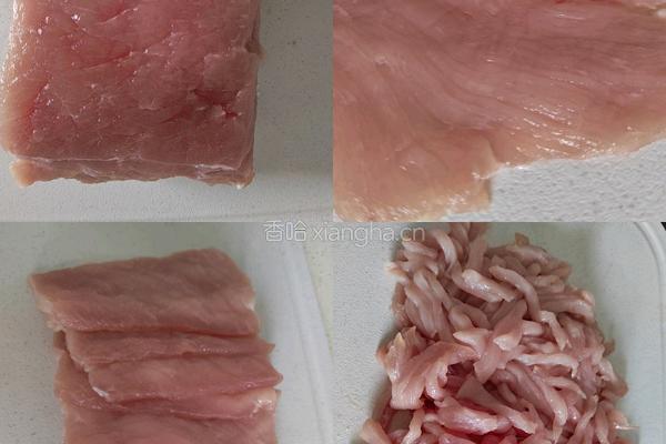 青椒肉丝和饭店一样好吃的做法图解1