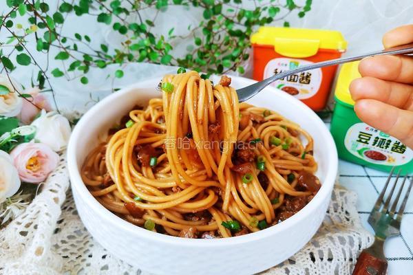 茄子肉酱拌面的做法图解13