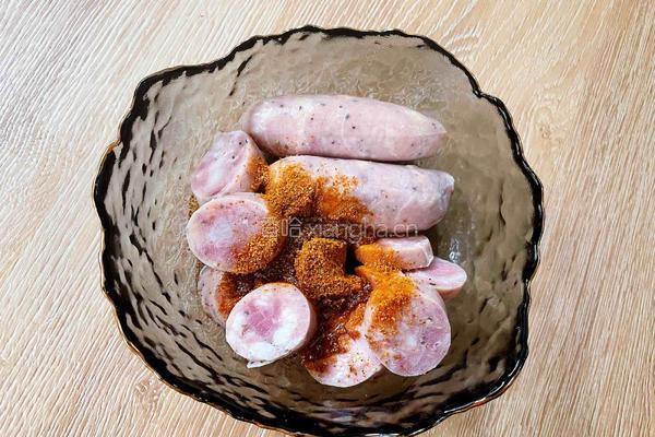 烤土豆香肠的做法图解6