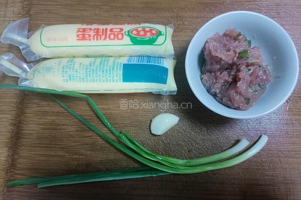 肉沫樱玉豆腐的做法图解1