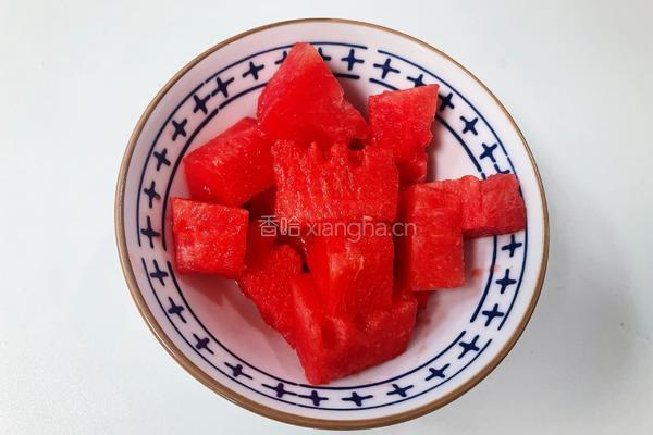 西瓜椰椰的做法图解6