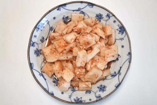辣萝卜块的做法图解4
