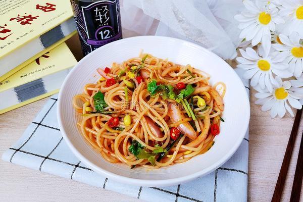 凉拌麻辣米线的做法图解11