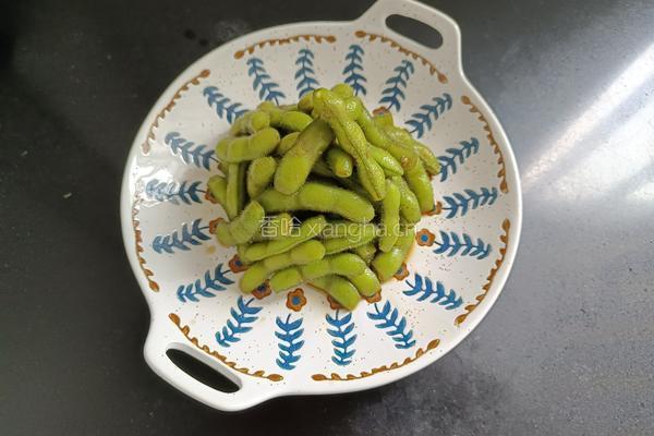 醪糟毛豆 的做法图解13